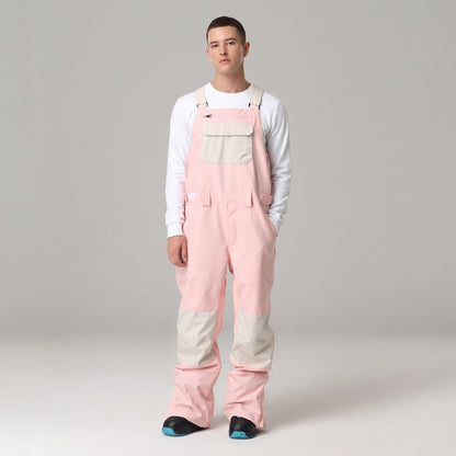 Unisex Ski Bib with Adjustable Suspenders – Winter Snow Pants